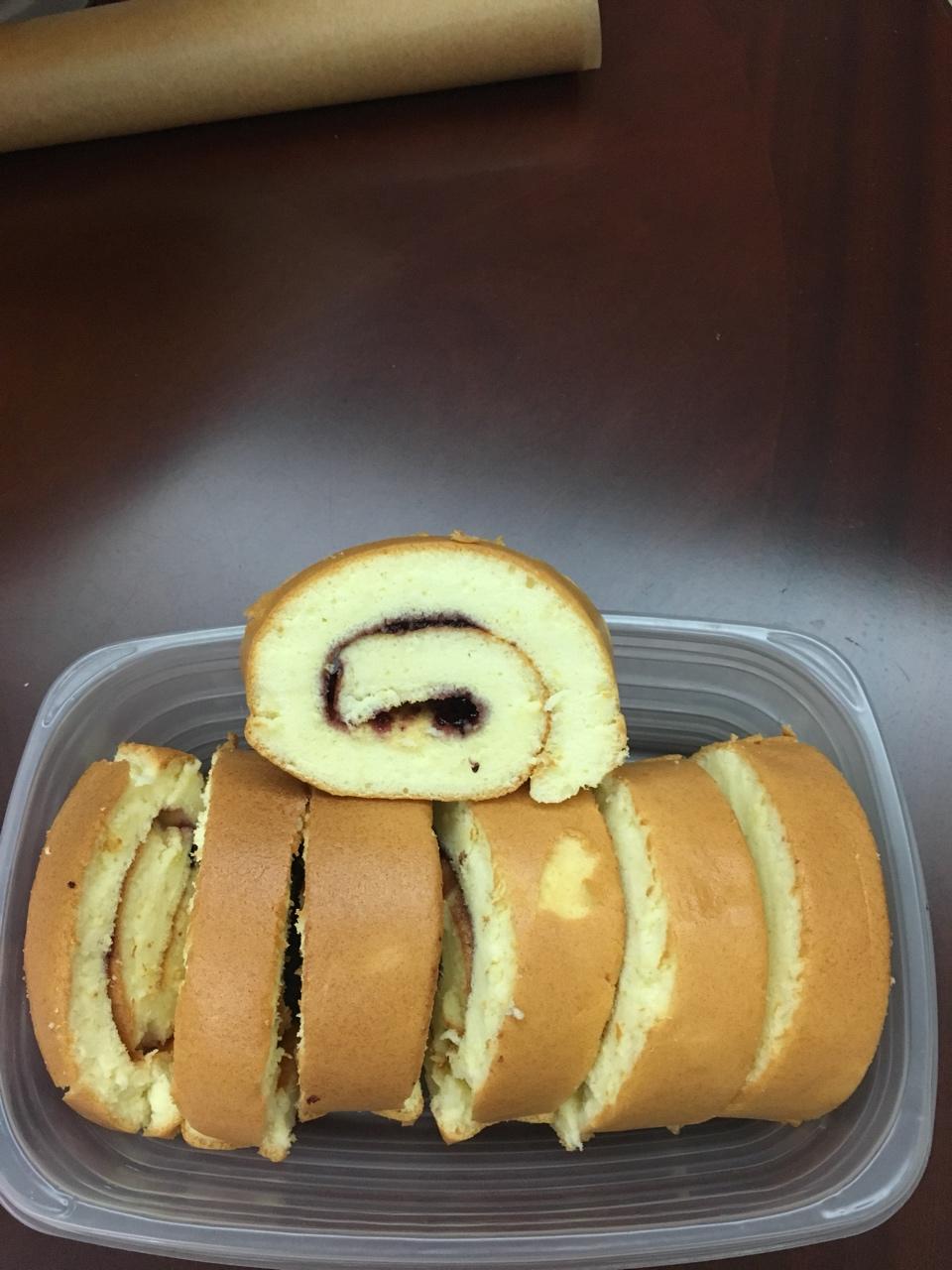 原味蛋糕卷