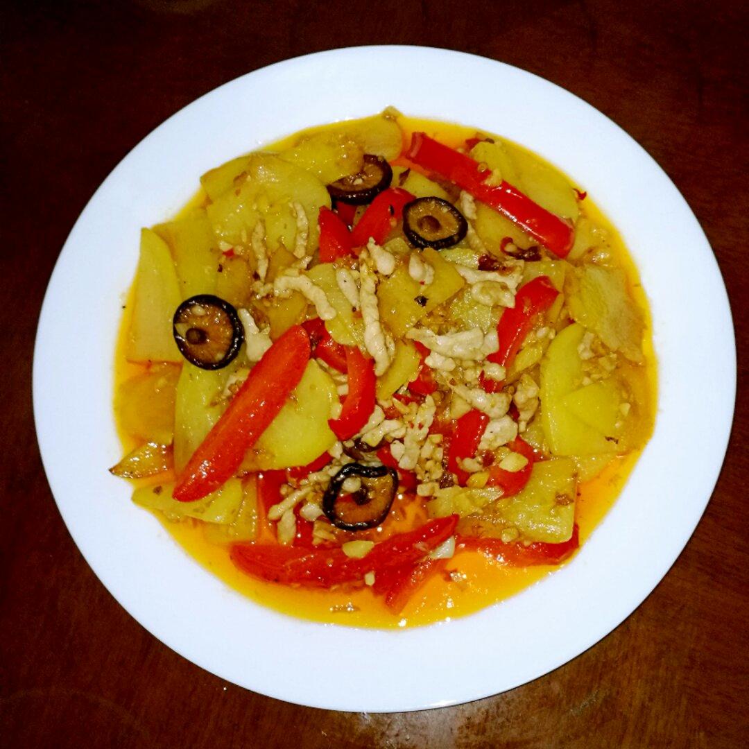 干锅土豆片