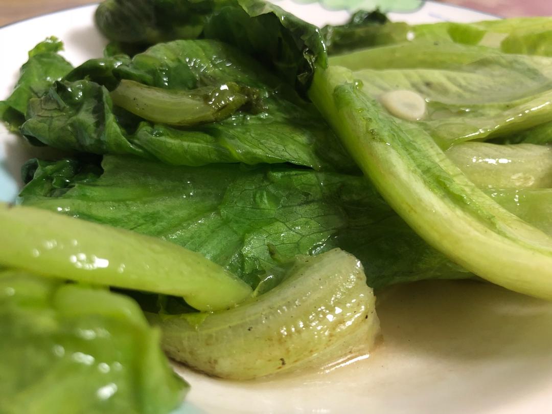 #从生菜通心菜入手教你炒出青爽脆绿的叶菜#