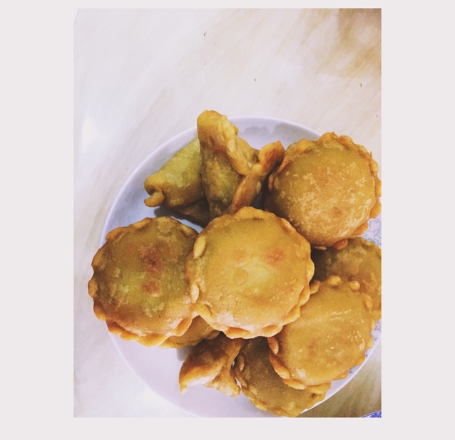 damnit-做的潮汕三角油粿