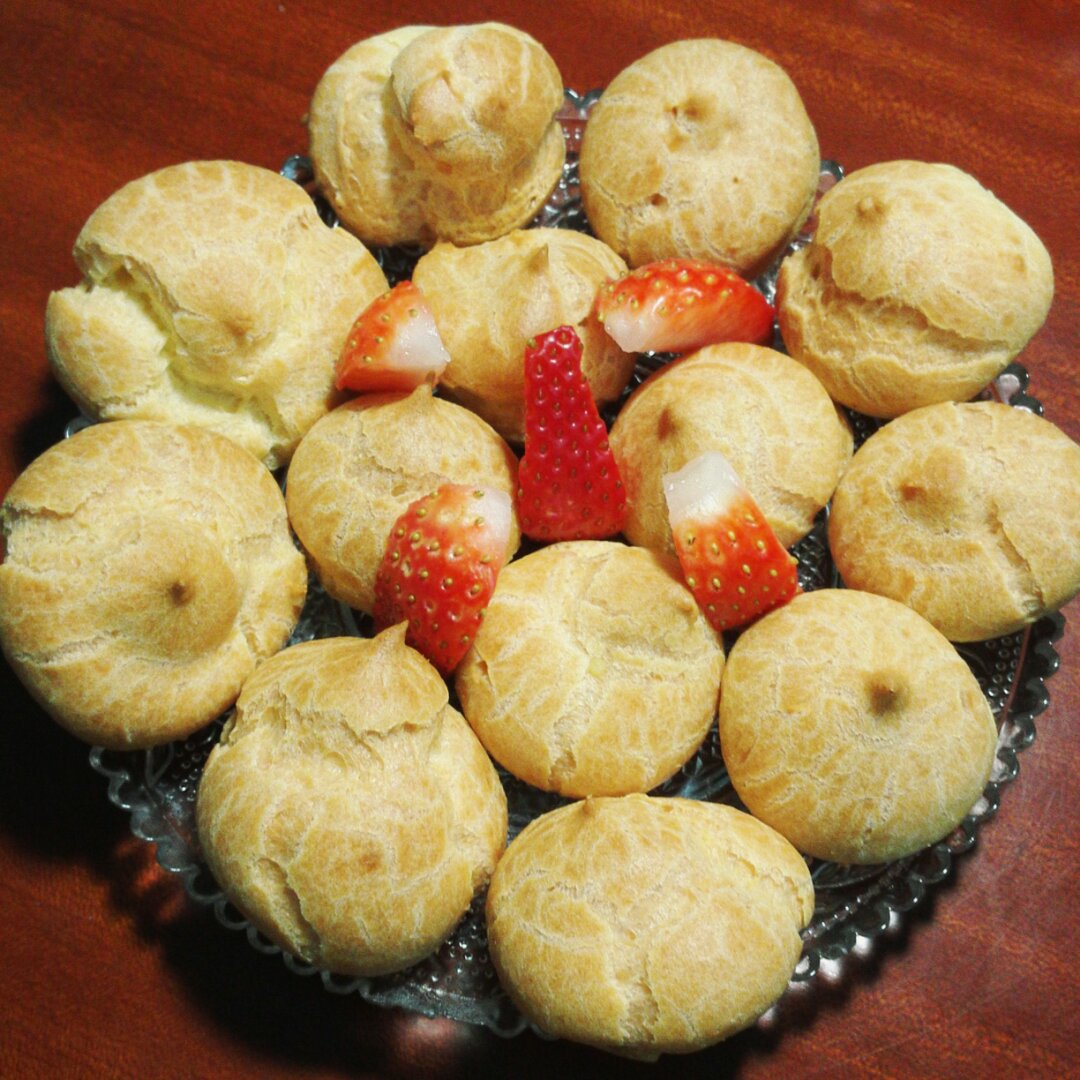 《Tinrry下午茶》教你做香草泡芙