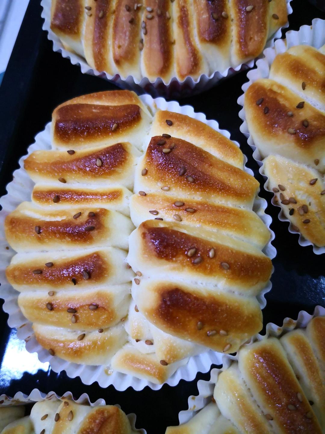 炼乳手撕面包（一发）