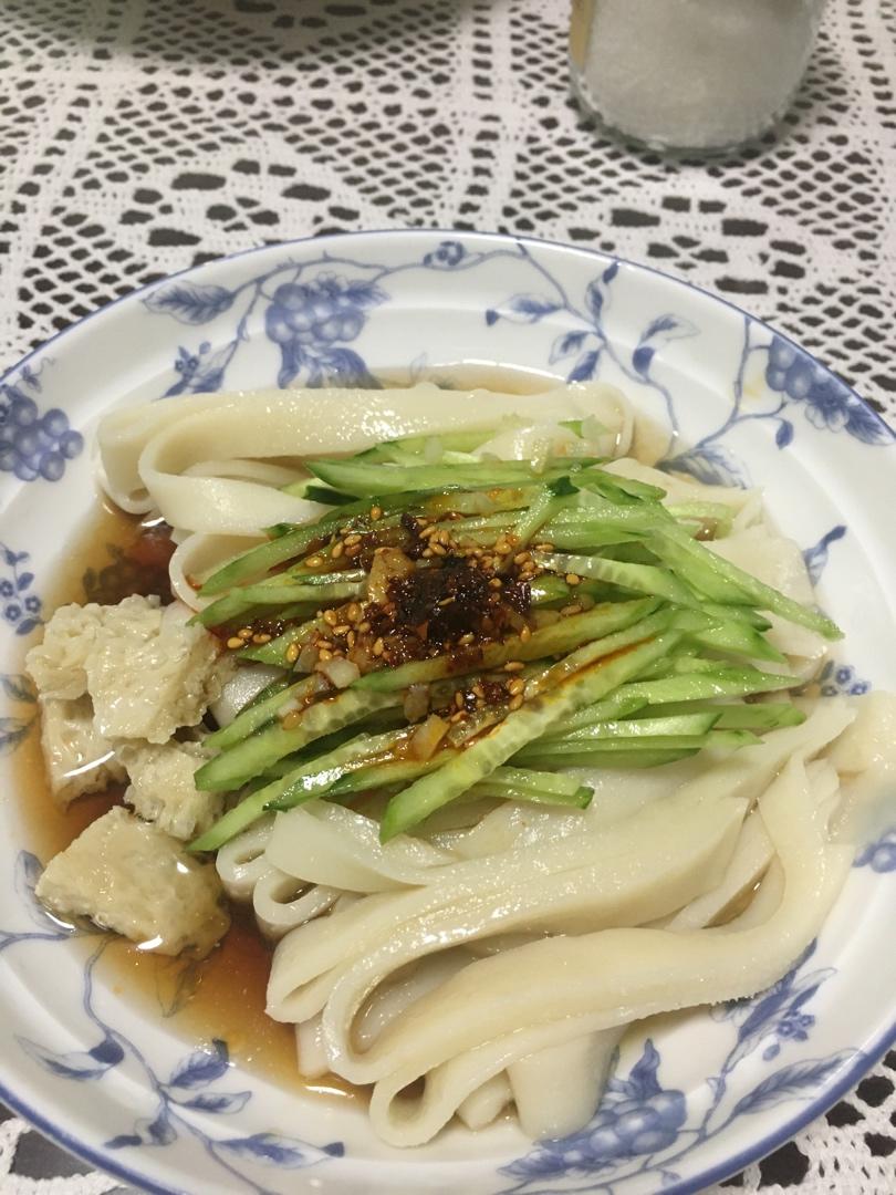 不用水洗的自制凉皮，零失败