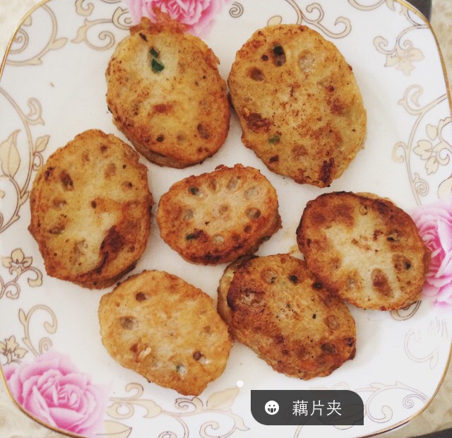香煎藕夹