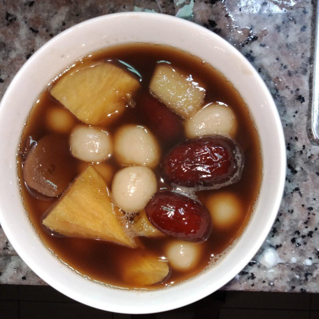 蛋小妹做的姜汁红薯小汤圆