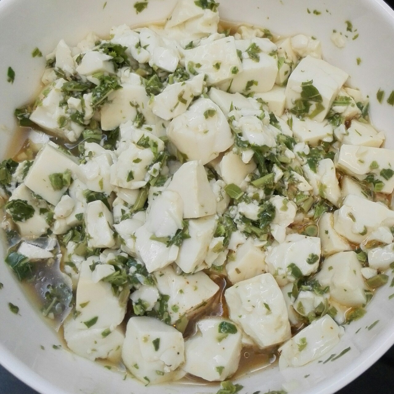 香椿拌豆腐