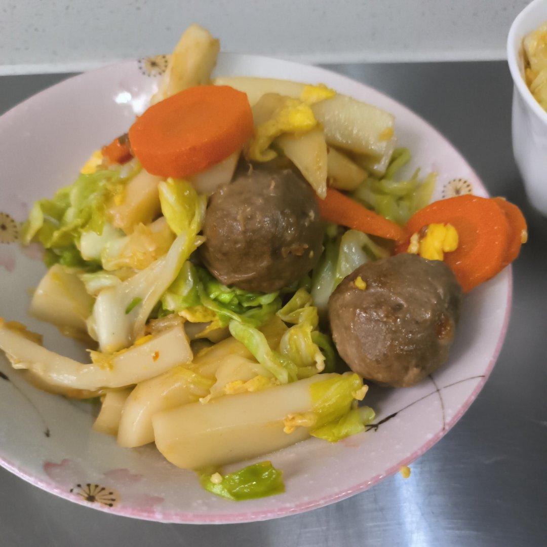 大排档风味炒年糕