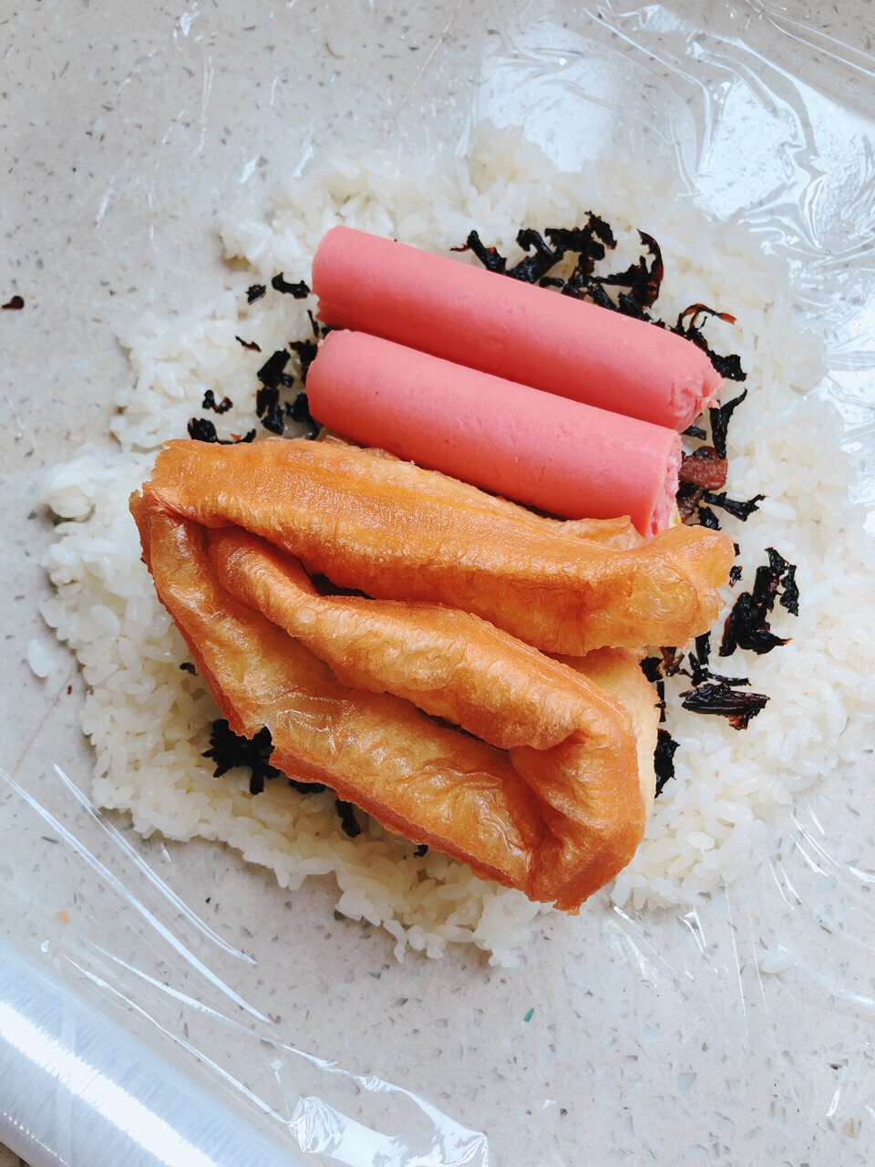 梅干菜肉糯米饭的做法 步骤5