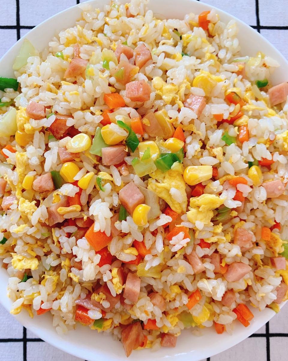 时蔬鸡蛋炒饭（简单快手，宝宝爱吃）