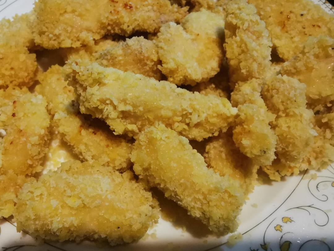 烤箱版鸡米花 | 无需油炸 蒜香味十足