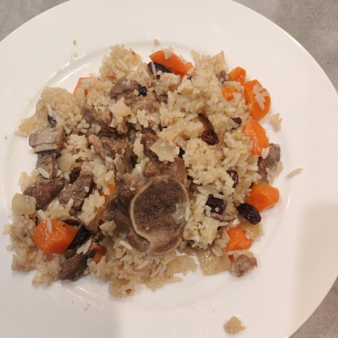 黄萝卜羊肉抓饭（电饭锅版）