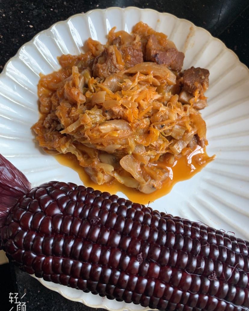 番茄酸菜牛肉乱炖丨健康·三餐