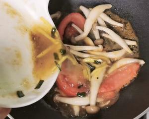 好吃的减脂午餐：空气炸烤鱿鱼+番茄西兰花的做法 步骤23