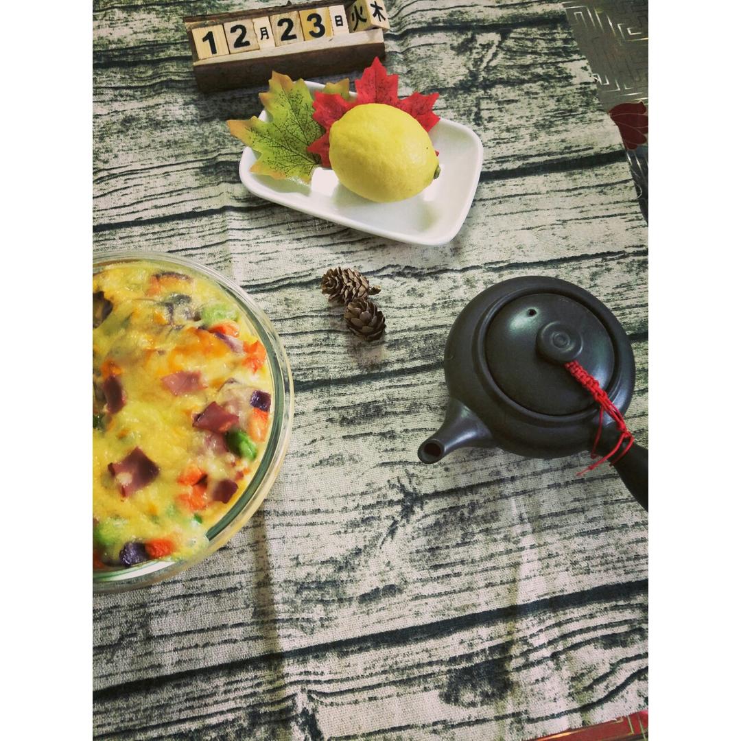 面包“芝心”的拥抱——咸香芝心面包布丁