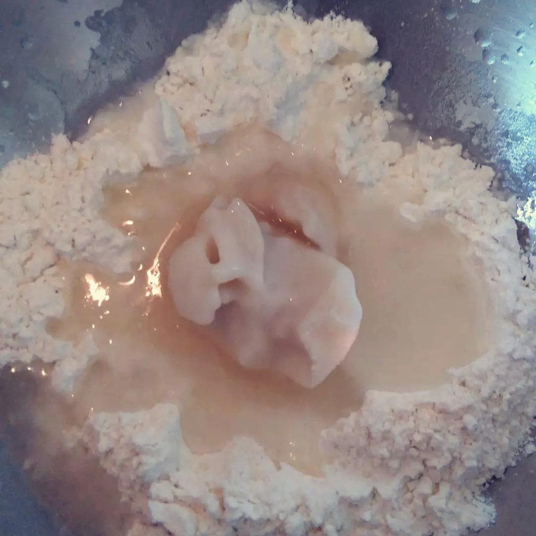 纯奶手撕吐司的做法 步骤1