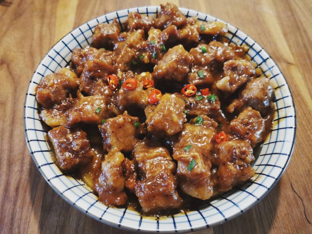 黑椒蒸牛肉