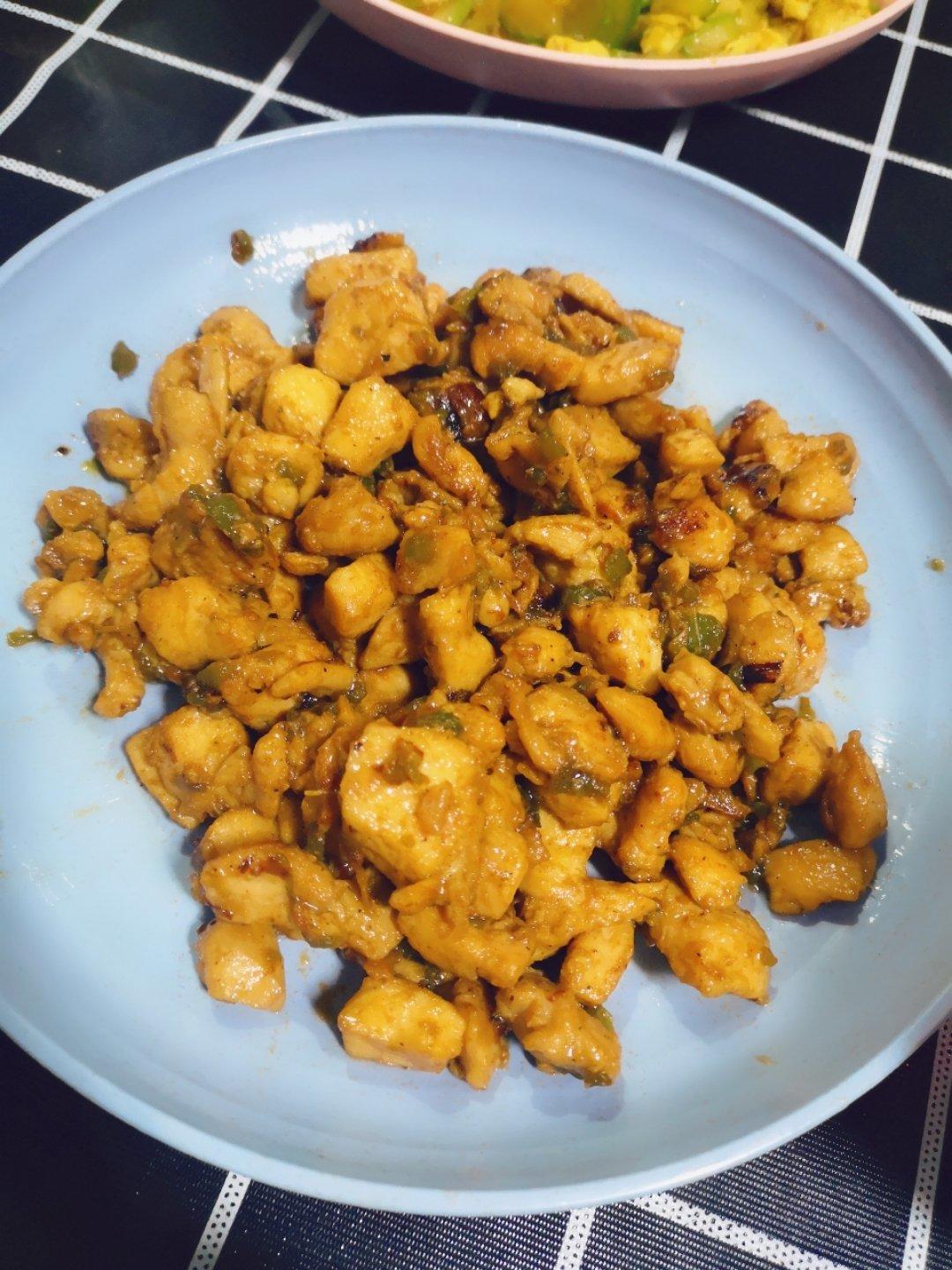 超嫩的小炒鸡胸肉