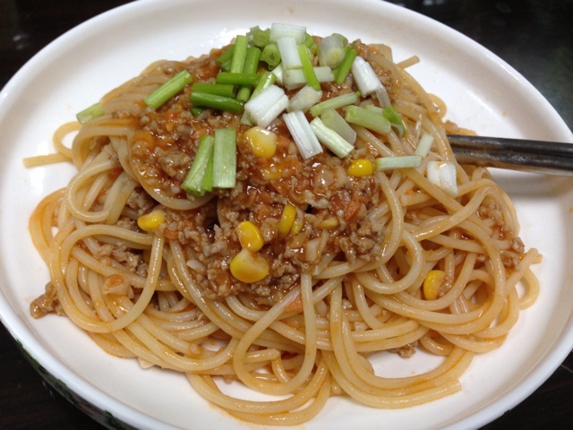番茄肉酱意面