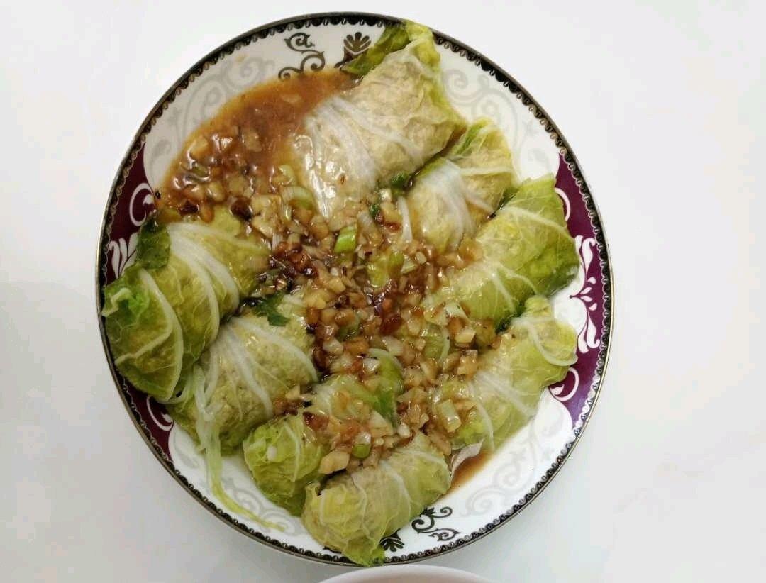肉酿白菜卷