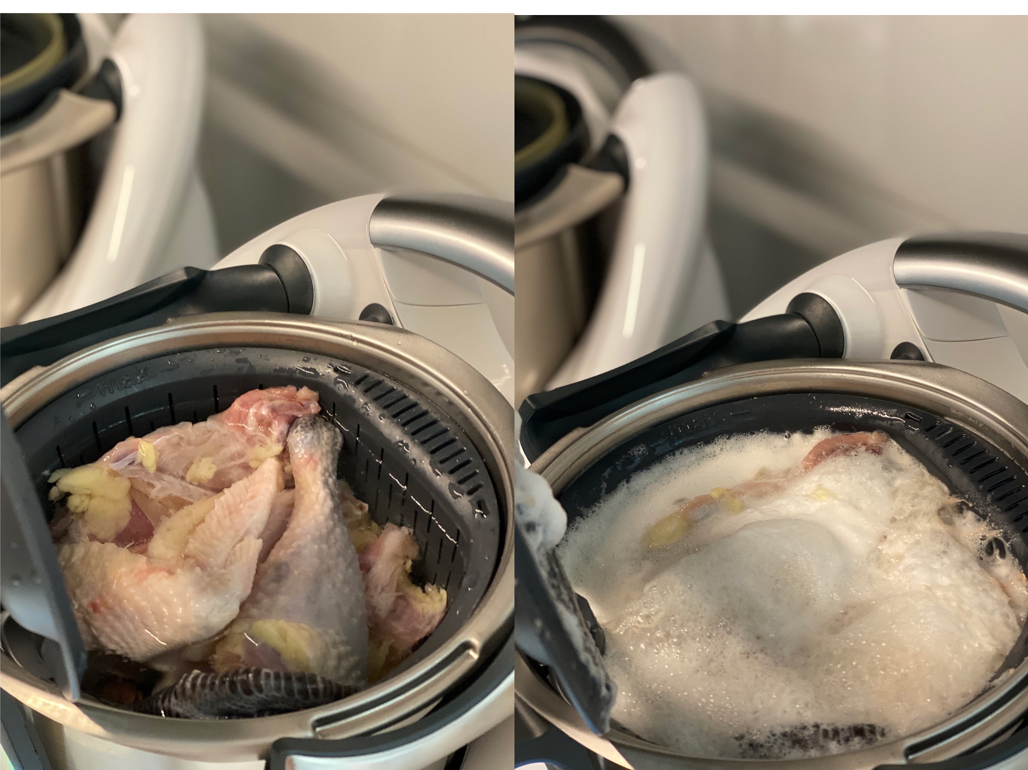 羊肚菌老母鸡汤的做法 步骤1