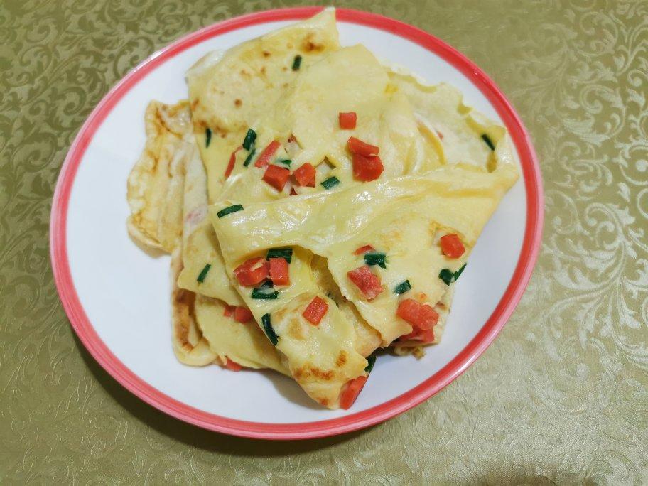 葱花鸡蛋饼