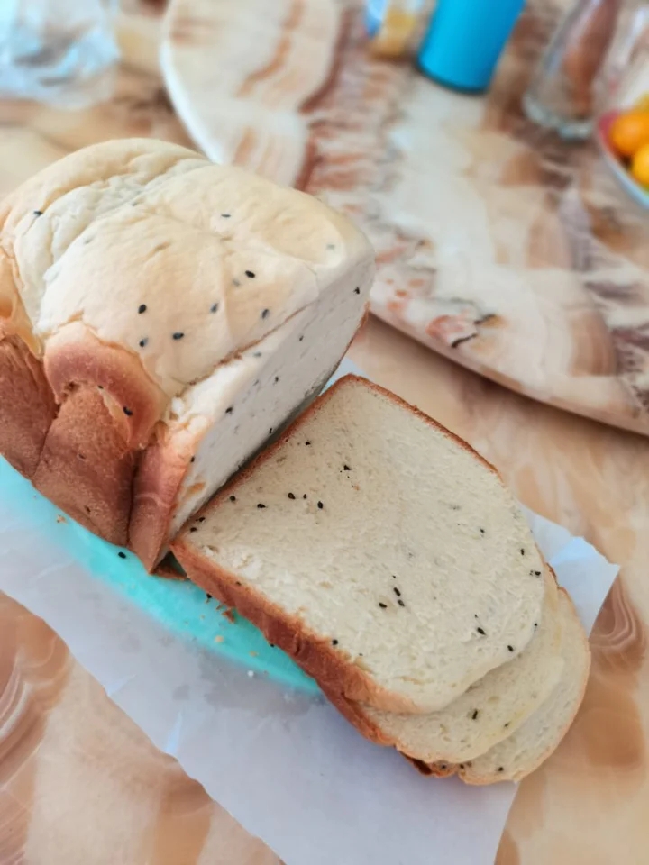 柏翠面包机做北海道吐司面包