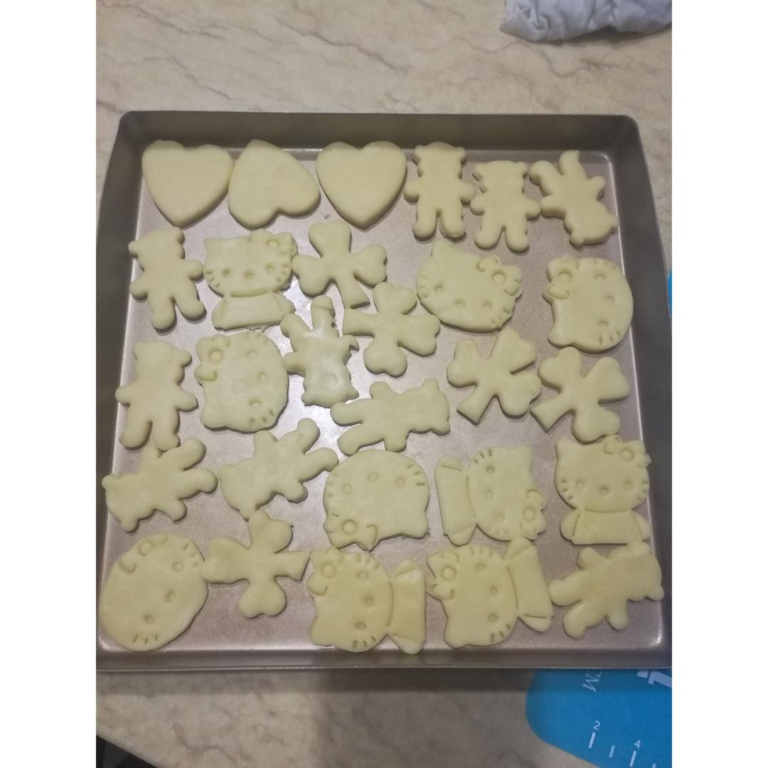 卡通黄油饼干