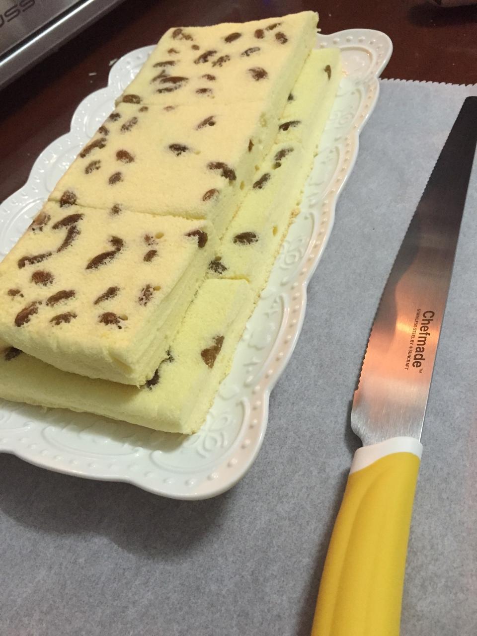 葡萄干蛋糕卷
