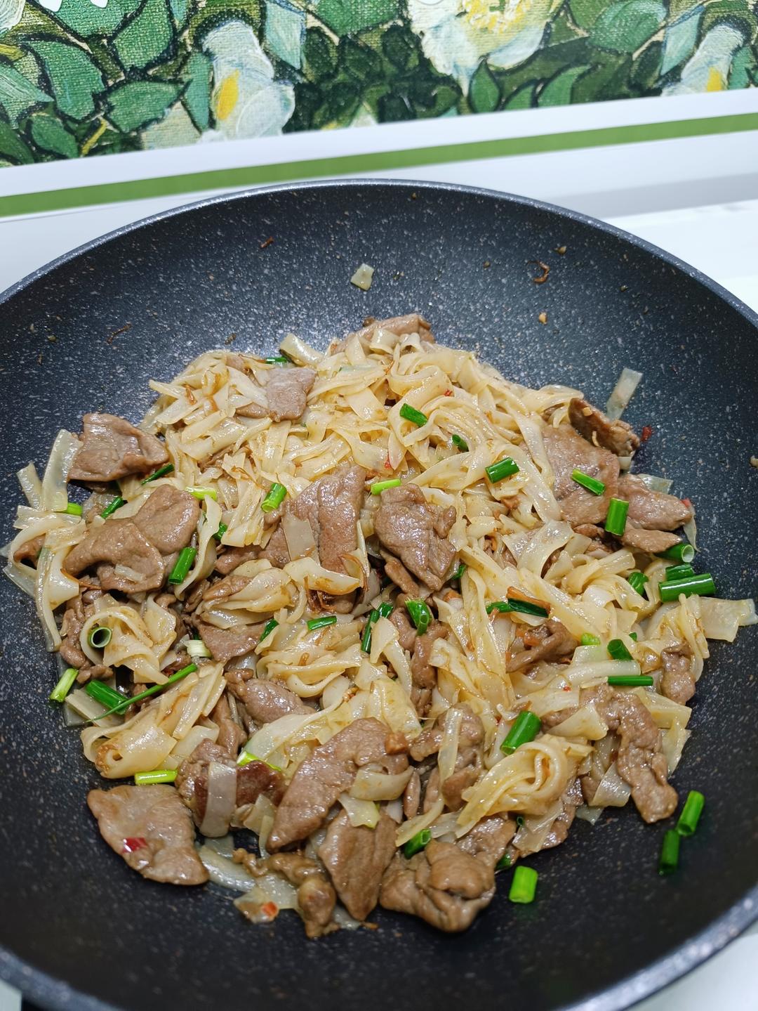 快手家庭版xo酱炒牛河