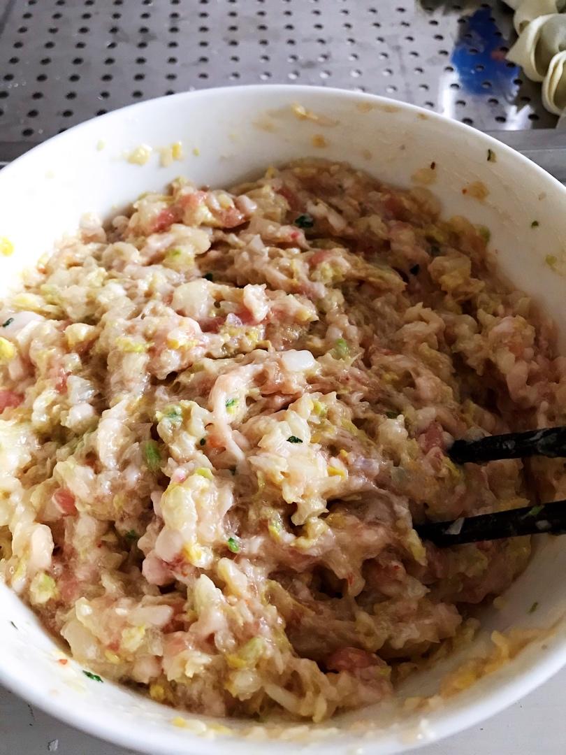 大白菜猪肉馅（超好吃的饺子馅）