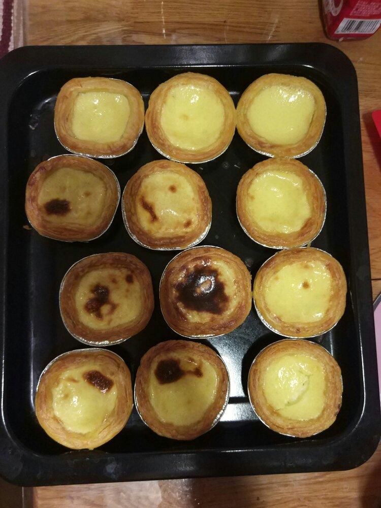 不加淡奶油蛋挞