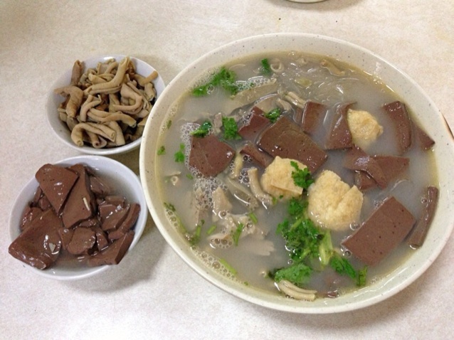 鸭血粉丝汤