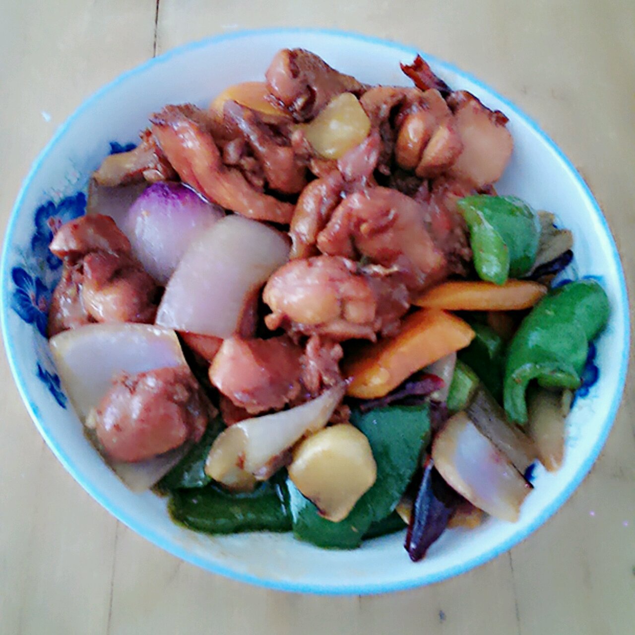 辣炒鸡腿肉 Spicy Fried Chicken