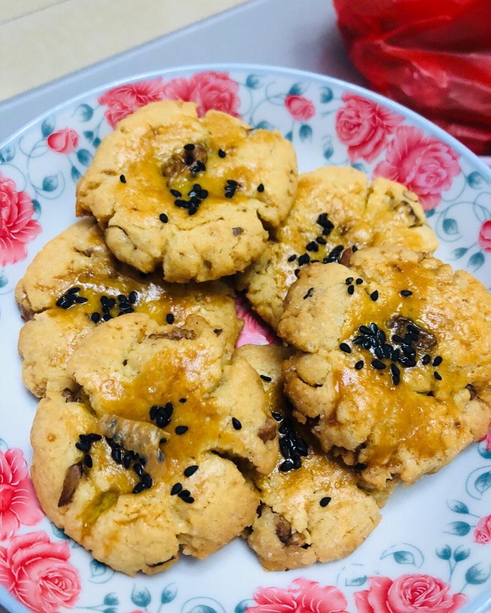酥掉渣的桃酥（快速版）