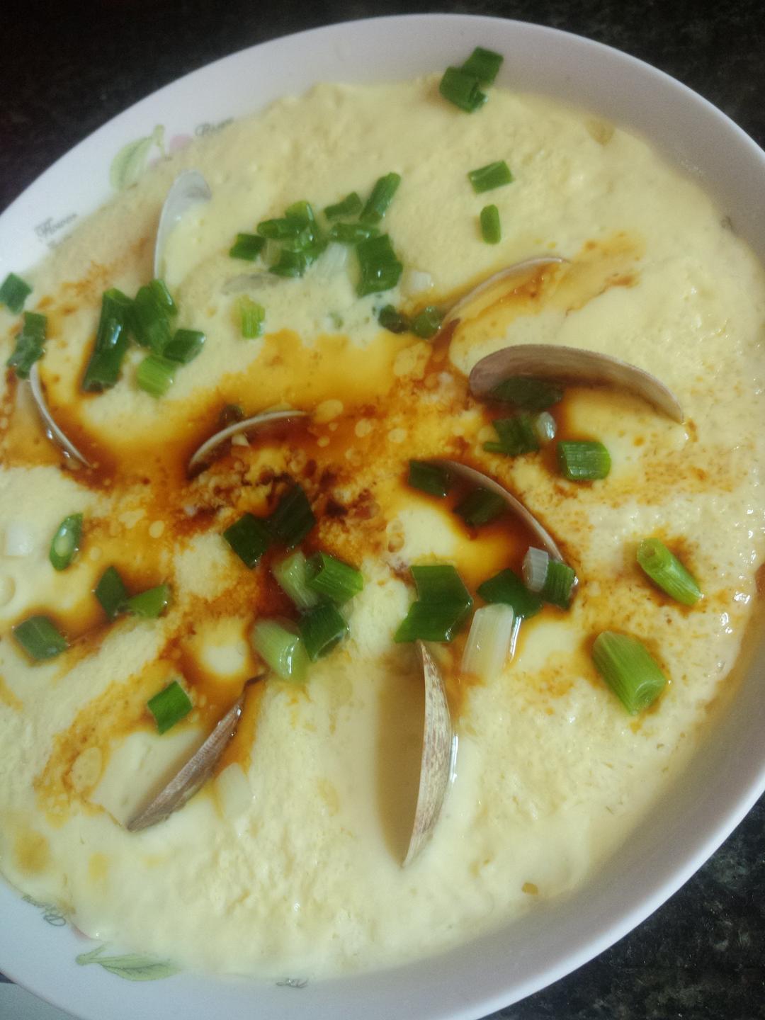 手机用户7660jrue做的沙白蒸蛋