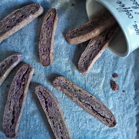 紫薯意式脆饼干丨健康·零食