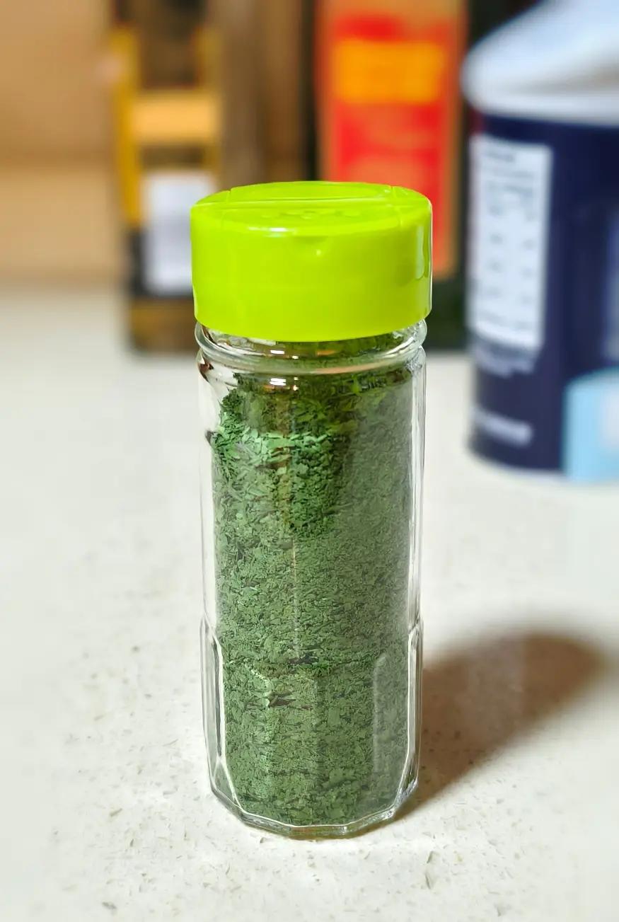 超香！用芹菜叶子 自制欧芹碎（香料调料）