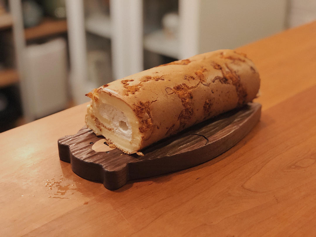 【北鼎品牌公开课】不易裂的戚风蛋糕卷（百香果芒果&芋泥肉松两种口味）