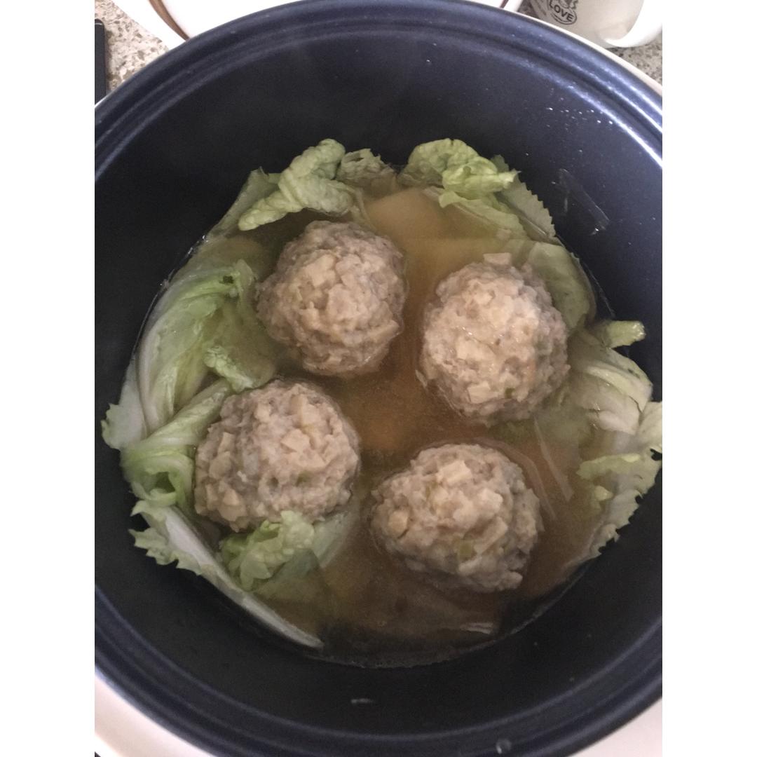 清炖狮子头