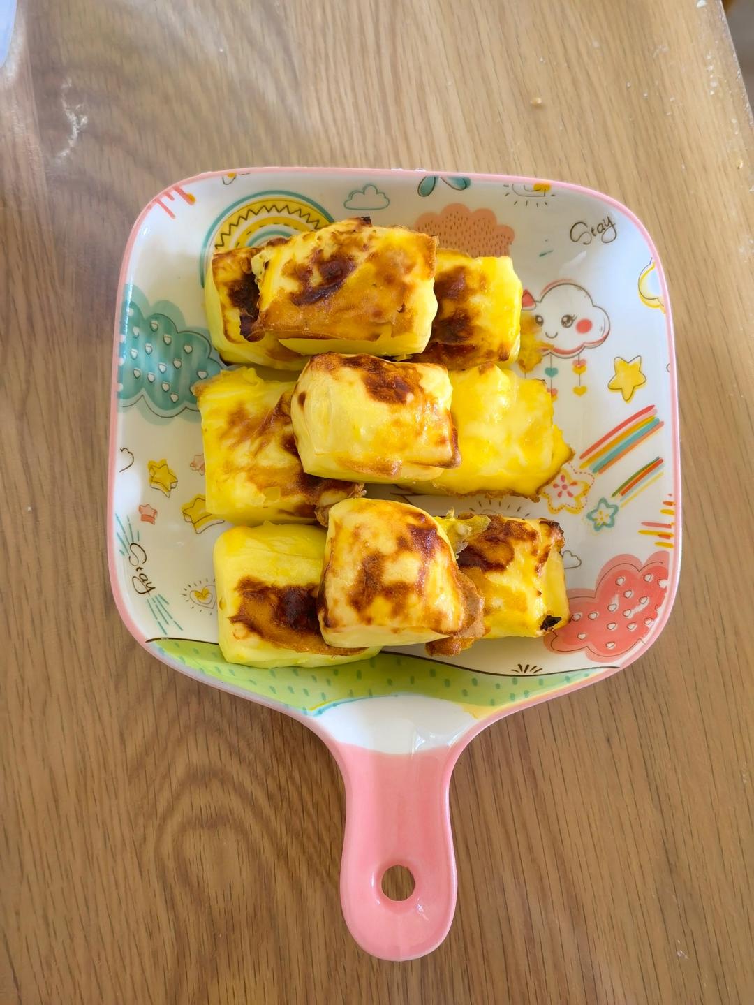 烤牛奶，又叫烤鲜奶（全蛋版，消耗牛奶）