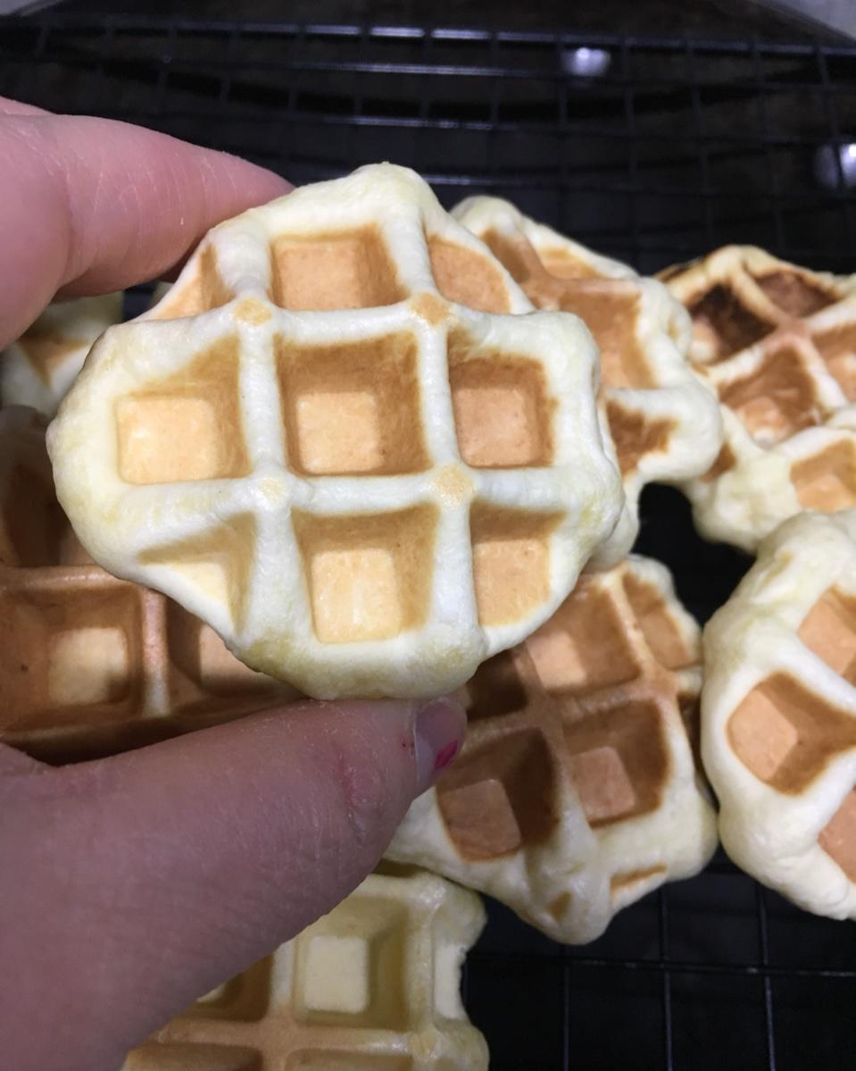 快手美味华夫饼（非泡打粉版本）