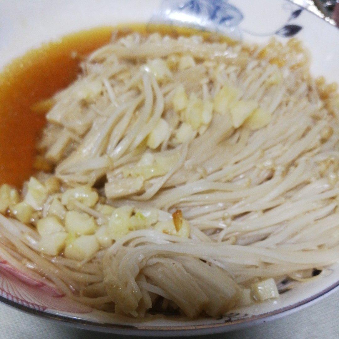 蒜蓉蒸金针菇