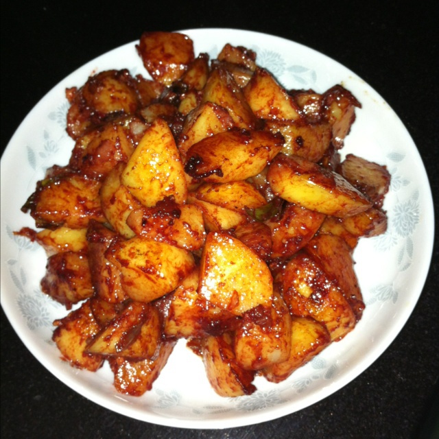 oo石榴麻麻oo做的腐乳土豆