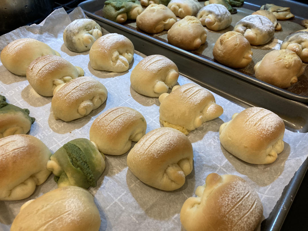 日式牛奶面包卷，松软到不行的一款