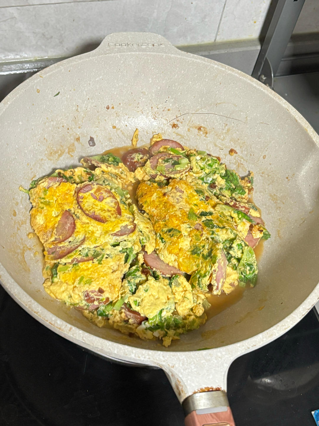 🌈芹菜叶煎蛋🍳