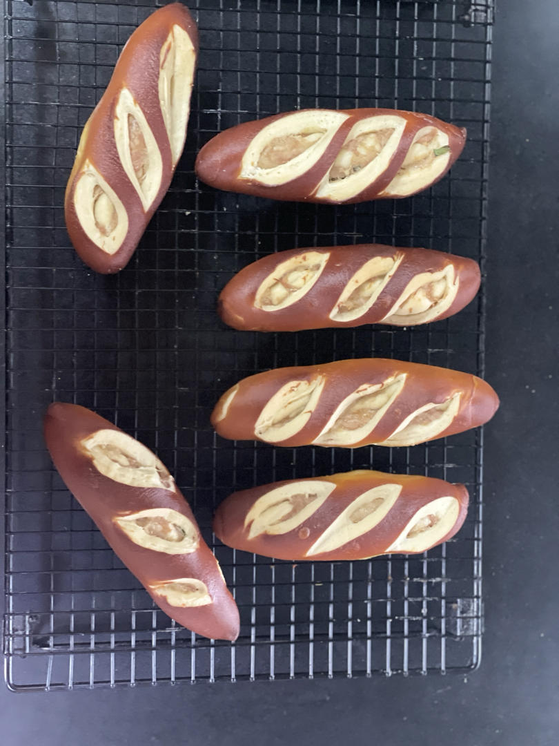 肉馅碱水棒🥖免发酵口感决决子❗️