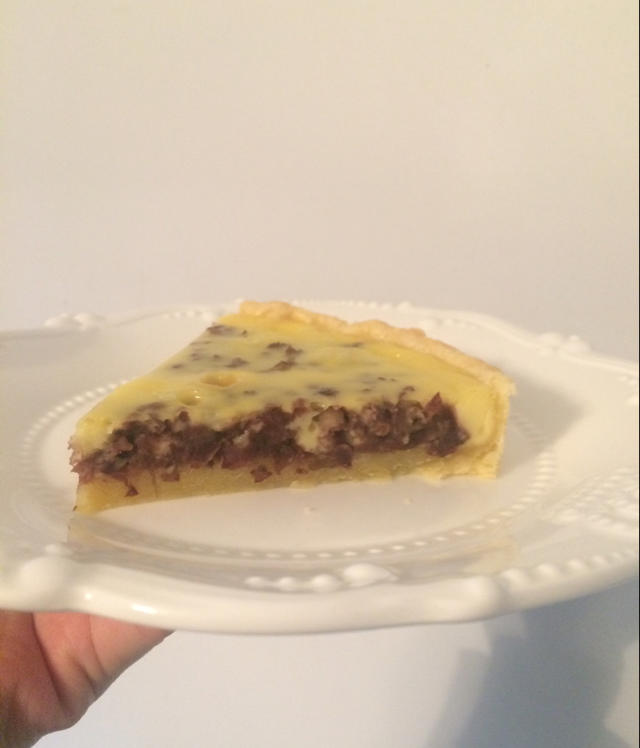 奶油红豆派