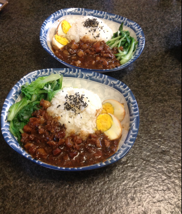 台式卤肉饭