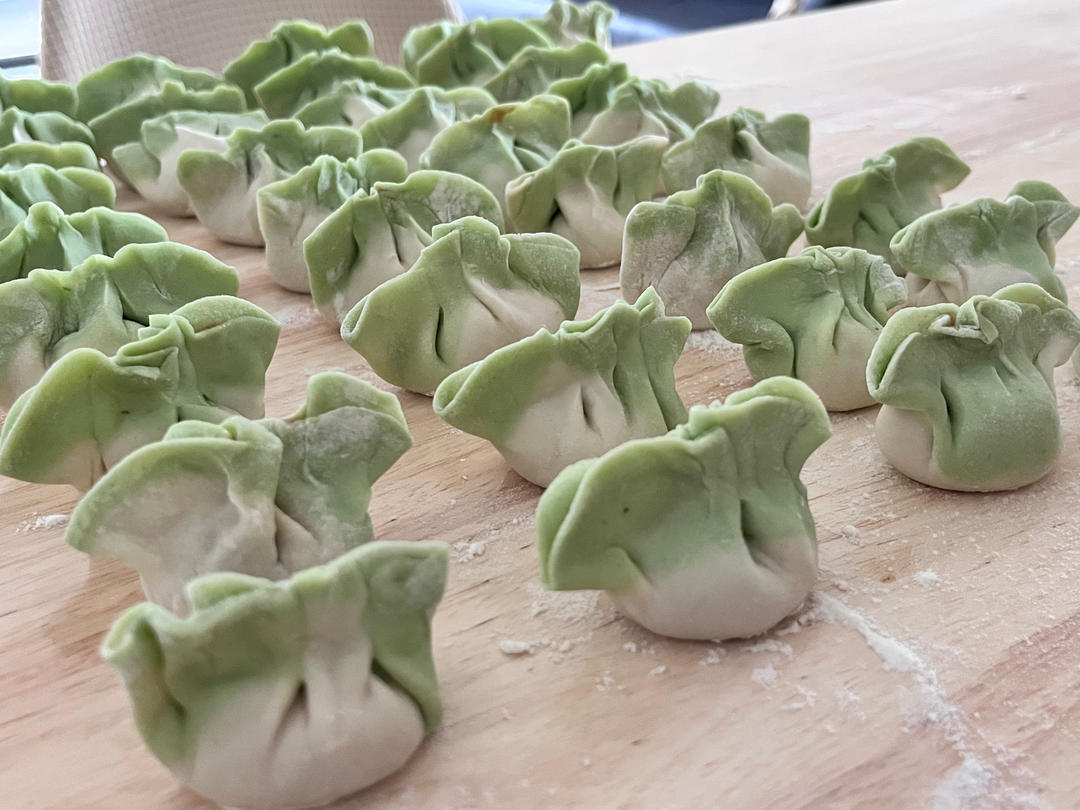 素三鲜白菜饺子