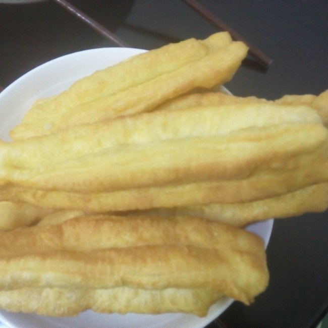 自制油条